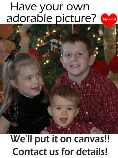 Your own photo turned into canvas, All Sizes Custom Canvas Prints, Photo To Canvas, picture canvas, Perfect touching gift for any occasion