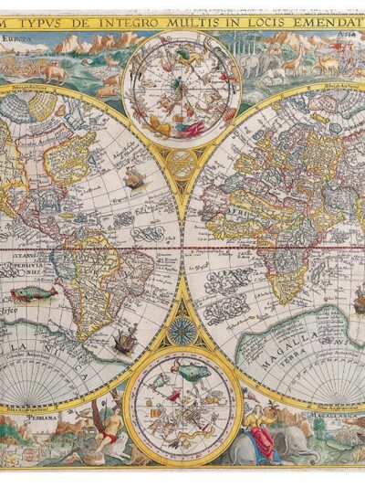 World Map on Canvas, Canvas large map, Wall art map, INTRODUCTORY PRICING,  As large as 4 x 6 FEET, Best price on Etsy