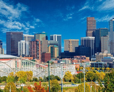 Denver Colorado, Denver Canvas, Denver skyline, Denver wall canvas, 3 panel or single panel Denver art, Denver photo, Denver wall art