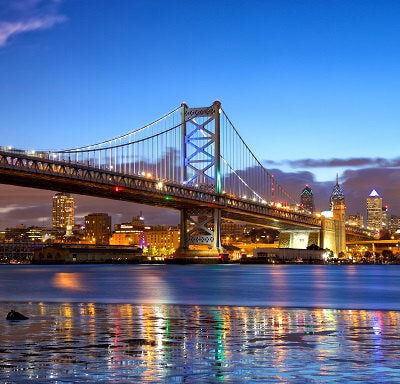 Philadelphia Pennsylvania wall art canvas, Philadelphia skyline,  3 panel or single panel Philadelphia art, Philadelphia decor wall art