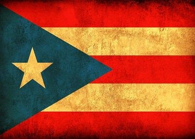 Puerto Rico Flag on Canvas, Puerto Rico,  Flag, Wall Art, Puerto RIce Photo, Puerto Rico Print, Fine Art, Single or Multiple Panels