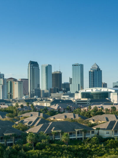 Tampa Florida wall canvas, Tampa skyline, Tampa wall art, 3 panel or single panel, Tampa art, Tampa Bay skyline canvas Tampa Florida