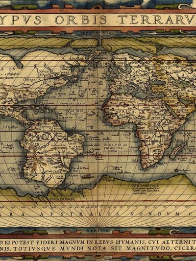 World Map on Canvas, 1570, Canvas large map, Wall art map, 3 panel or single panel,  As large as 4 x 6 FEET, Best price on Etsy