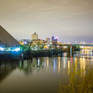 Memphis TN skyline canvas, Memphis Canvas,  Memphis wall canvas, 3 panel or single panel Memphis photo wall art print, Memphis