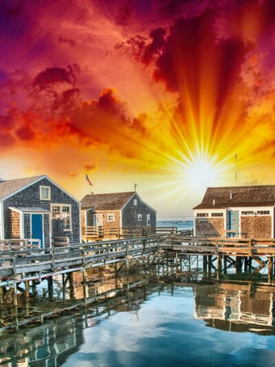 Colorful Nantucket canvas, NantucketCanvas, Wall canvas, 3 panels canvas or choose a single print, Art Print,NYC large canvas