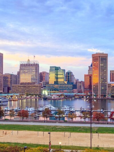 Baltimore Inner Harbor canvas, Baltimore Canvas, Baltimore wall canvas, Inner Harbor photo wall art print, Baltimore south decor