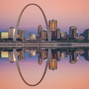 St Louis Skyline, St Louis Missouri Canvas, St Louis skyline, St Louis Wall canvas, St Louis Arch wall art, St Louis decor, Texas canvas