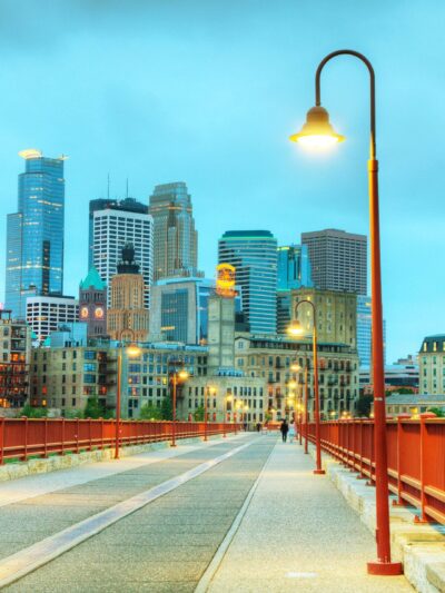 Minneapolis Minnesota canvas skyline, Printed on Canvas, City skyline, Large Minneapolis art,Minneapolis wall art, Canvas gifts, art