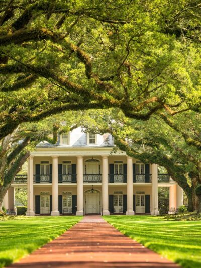 Oak Alley plantation canvas, New Orleans Canvas, Plantation canvas, Old South wall art, Canvas Gift, Oak Alley Plantation canvas