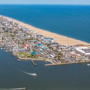 Ocean City Maryland canvas, Maryland Flag , Ocean City  wall canvas, Maryland state wall art, Ocean City Maryland, Maryland Vacation Beach