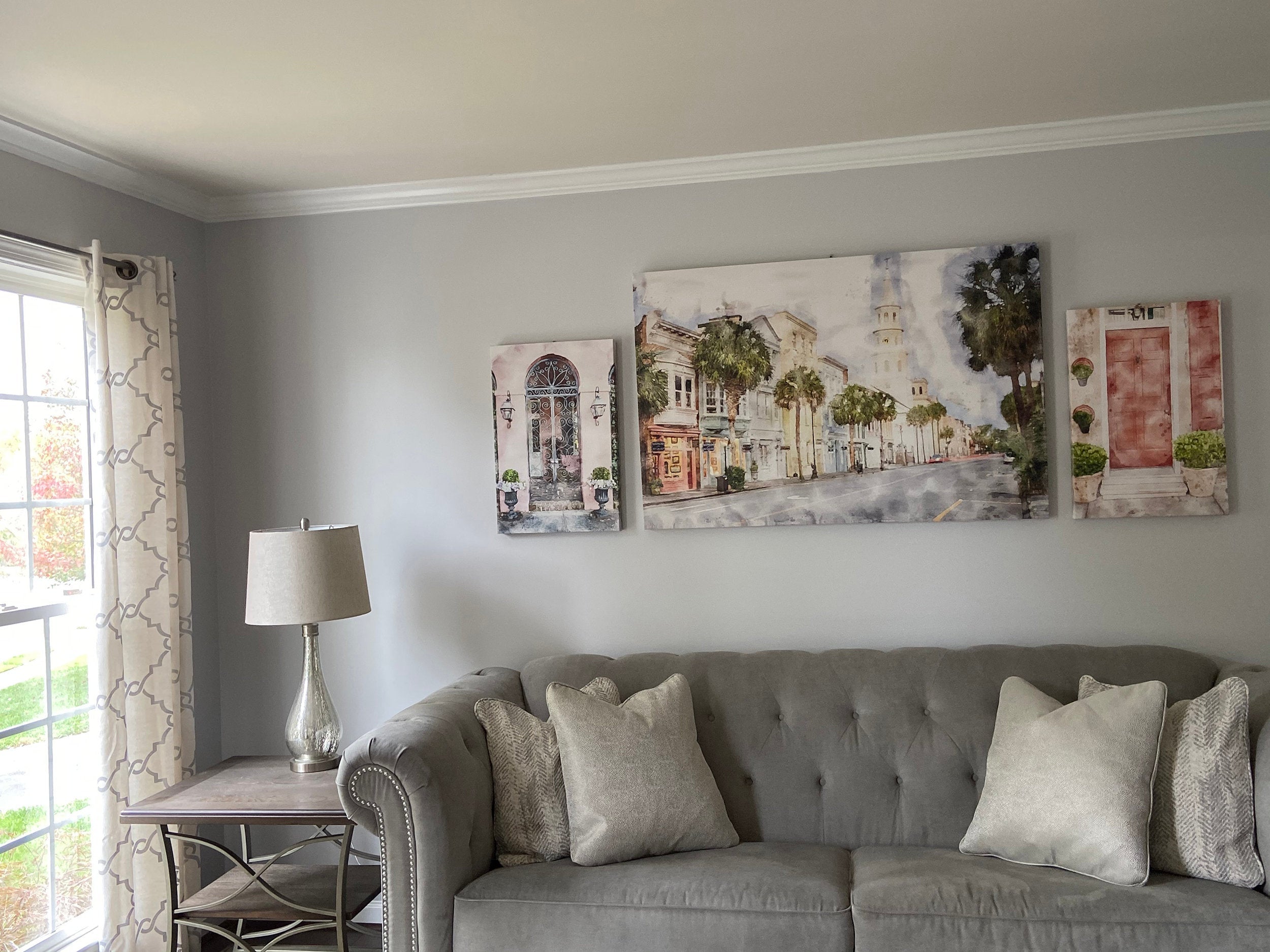 Jackson Square New Orleans canvas, New Orleans Canvas Print, New Orleans wall art, Canvas Wall Art, New Orleans Skyline