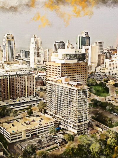 Kansas City watercolor canvas, Kansas City Canvas  Kansas City Kansas watercolor City wall art canvas,Kansas City  wall art,