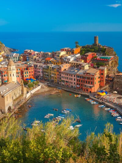 Cinque Terre skyline canvas Cinque Terre Italy Canvas, Cinque Terre , Watercolor canvas, Italian Riviera, Cinque Terre watercolor