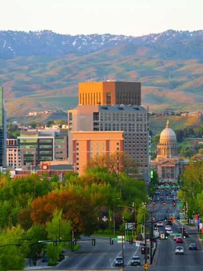 Boise Idaho skyline canvas, Boise Idaho Canvas, Boise Canvas Wall Art, Idaho wall art canvas, Boise wall art, Boise Idaho skyline canvas
