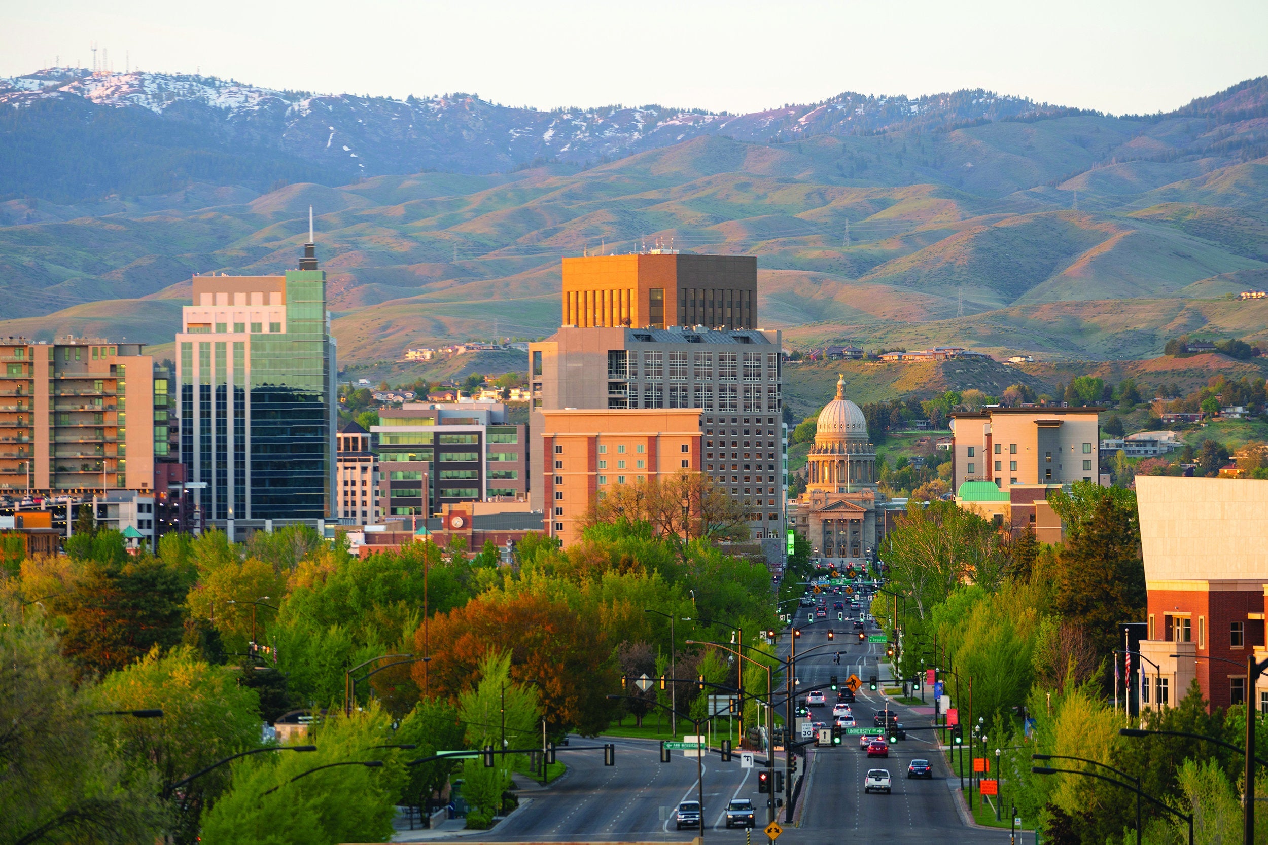 Boise Idaho skyline canvas, Boise Idaho Canvas, Boise Canvas Wall Art, Idaho wall art canvas, Boise wall art, Boise Idaho skyline canvas