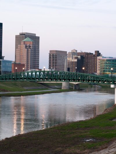 Dayton Ohio skyline canvas,Dayton Canvas, Dayton Canvas Wall Art,  Dayton wall art canvas,  Dayton wall art,  Day printed on canvaston Ohio