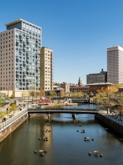 Providence RI skyline, Providence canvas art, Providence RI print on canvas,Providence Rhode Island wall art