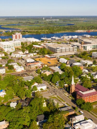 Wilmington NC skyline canvas, Wilmington Canvas,  Wilmington NC Canvas Wall Art, Wilmington wall art canvas, Wilmington North Carolina