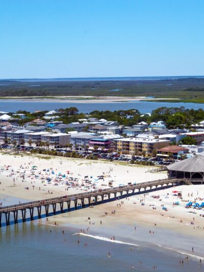 Tybee Island Georgia canvas, Tybee Island Beach Canvas, Tybee island wall art,  Georgia photo wall art print, Savannah