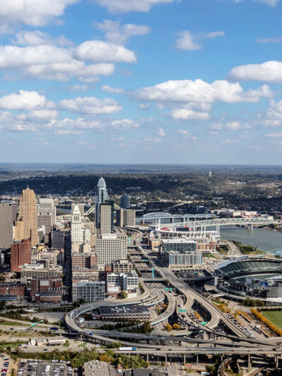 Cincinnati canvas skyline, Cincinnati Canvas, Cincinnati skyline, Cincinnati Wall canvas, 3 panel or single panel, Cincinnati wall art
