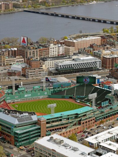 Fenway Park Printed on Canvas, Boston skyline, Large Boston Red Sox Print, Red Sox wall art, Canvas gifts, art, Baseball Boston