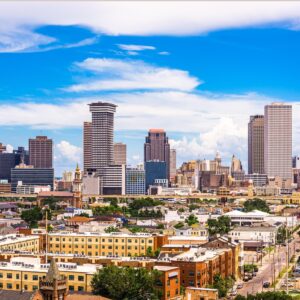 New Orleans skyline canvas, New Orleans Canvas Print, New Orleans wall art, Canvas Wall Art, Watercolor Skyline, Gift Ideas