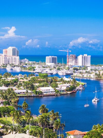 Fort Lauderdale skyline canvas, Fort Lauderdale Canvas, Fort Lauderdale Canvas Wall Art, Florida, wall art canvas, Fort Lauderdale wall art,