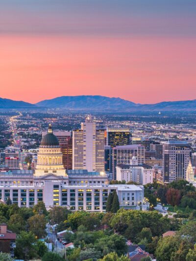 Salt Lake City skyline canvas, Salt Lake City Wall Art,Salt Lake City Utah wall art canvas, Salt Lake City framed canvas art