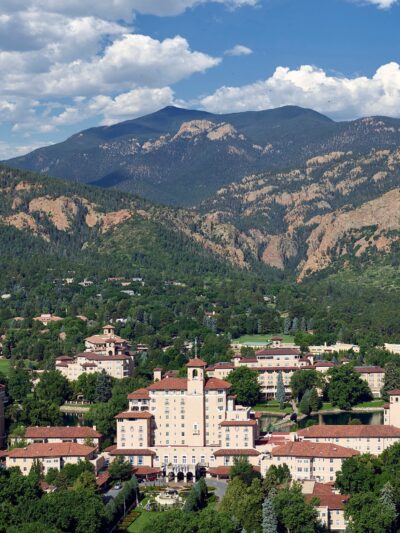 Broadmoor Hotel Colorado canvas, Colorado  Canvas, Mountain canvas, Landscape wall art, Canvas Gift, Mountain canvas