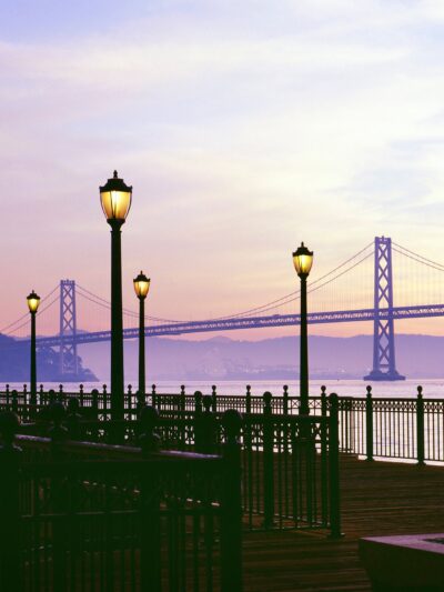 San Francisco Bay Bridge Printed on Canvas, Bay Bridge, Large Bay Bridge, Print Bay Bridge, wall art, Canvas gifts, art