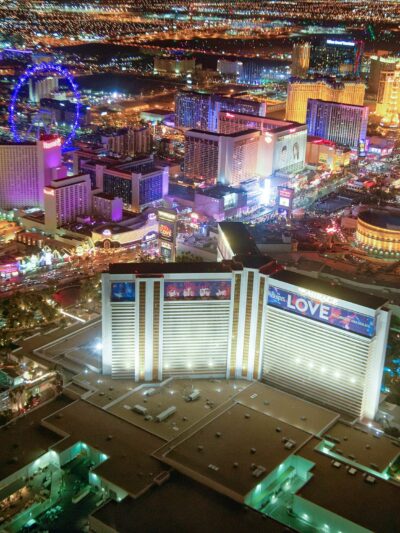 Las Vegas skyline, Las Vegas Print, Wall canvas, , Las Vegas at night photo, Las vegas art print, Las Vegas from the air