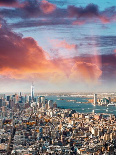 New York City aerial canvas, New York Canvas, New York City skyline canvas Brooklyn Bridge Canvas Art Print,NYC large canvas