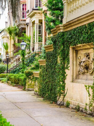 Savannah Georgia Old Historic Homes canvas, Savannah Canvas,  River Street canvas, Georgia wall art, Southern wall art