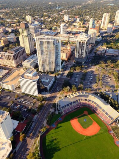 St Petersburg Florida Skyline, St Pete FL Canvas, St Petersburg Florida skyline canvas, St Petersburg wall art, Florida  Wall canvas,
