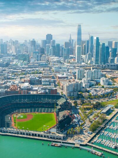 San Francisco skyline canvas, Oracle Park Canvas, San Francisco wall canvas, California wall art ,San Francisco San Francisco wall art