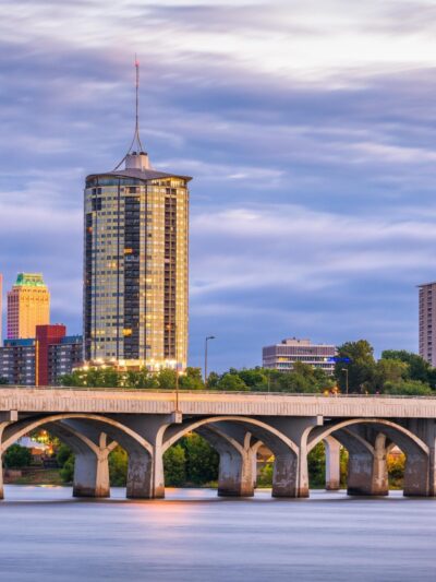 Tulsa Oklahoma Arkansas River canvas, Tulsa canvas Print, Arkansas river wall art, Canvas Wall Art, Tulsa Skyline, Gift Ideas, Tulsa