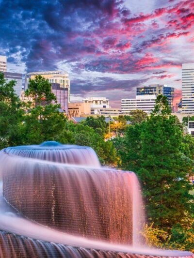 Columbia SC skyline canvas, Findley Park Columbia South Carolina Canvas,  Columbia South Carolina Wall Art, Columbia wall art canvas,