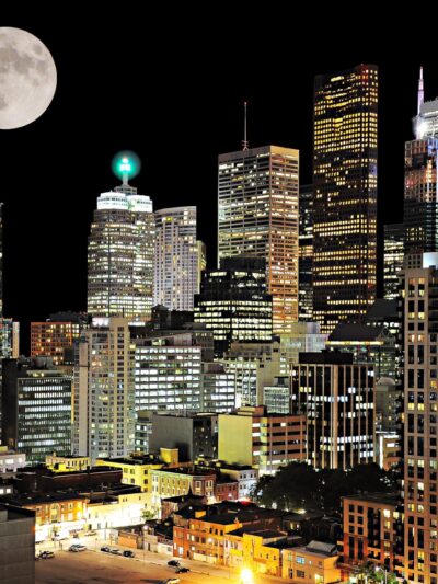 Toronto skyline canvas, Toronto Canada Canvas, Toronto Wall canvas, Toronto Canada wall art, Canada skyline wall art, Toronto Center canvas