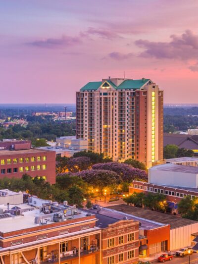 Tallahassee Florida skyline on Canvas, Florida State  ,Florida State wall art, Tallahassee wall art,FSU, Florida State university, Seminoles