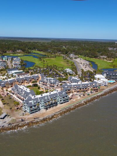 Fripp Island SC canvas, Fripp Island wall art Canvas, South Carolina photo wall art print, Fripp Island print from air