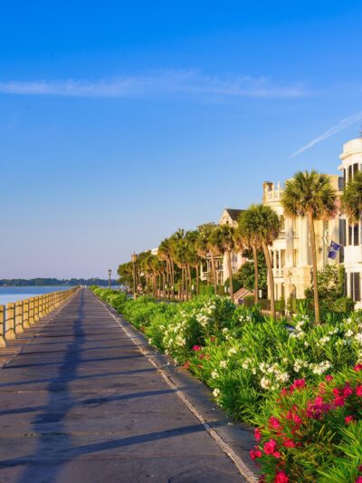 Charleston SC The Battery canvas, Charleston The Battery homes Canvas, Charleston wall canvas, Charleston watercolor Charleston south decor