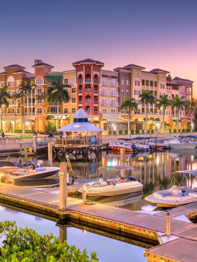 Naples Florida Town Skyline Canvas, Naples Florida skyline canvas, Old South wall art, Gulf Coast Florida,Naples Florida wall art