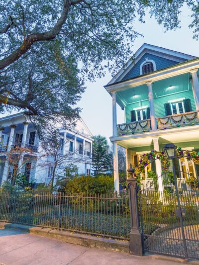 Garden District New Orleans canvas, New Orleans Canvas Print, New Orleans wall art, Canvas Wall Art, New Orleans Skyline