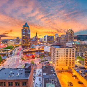 Milwaukee skyline canvas,  Milwaukee Canvas, Milwaukee wall art, Milwaukee Canvas Wall Art, Milwaukee wall art canvas, Milwaukee