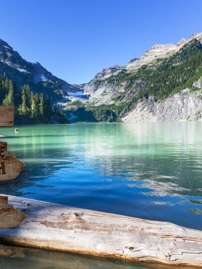 Personalized names canvas, Rocky mountain lake custom canvas, Family Multi names canvas, Sign post names  Family custom gift canvas, Family