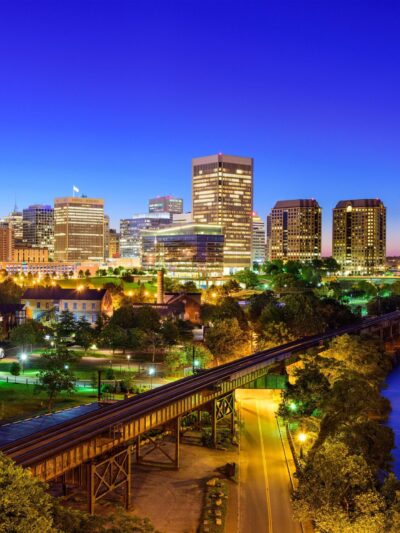 Richmond Virginia canvas, Richmond skyline Canvas, Richmond James River skyline, Richmond Wall canvas, Virginia wall art