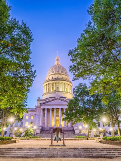 Charleston WV Capitol canvas, Charleston WV Canvas, West Virginia Capitol Wall canvas, Charleston wall art,  West Virginia art canvas