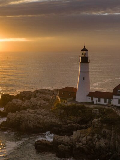 Portland Head Lighthouse canvas, Portland Maine Canvas, Lighthouse canvas, Lighthouse wall art, Canvas Gift, Portland Head Lighthouse canvas