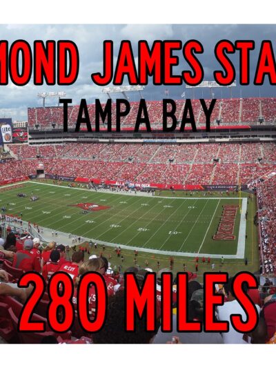 Personalized Highway Distance Sign || To: Raymond James Stadium, Tampa|| Tampa Bay Buccaneers  ||Tampa Stadium| Buccaneers highway sign ||