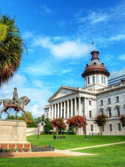 Columbia SC State Capitol, State Capitol Columbia South Carolina Canvas,  Columbia South Carolina Wall Art, Columbia wall art canvas,